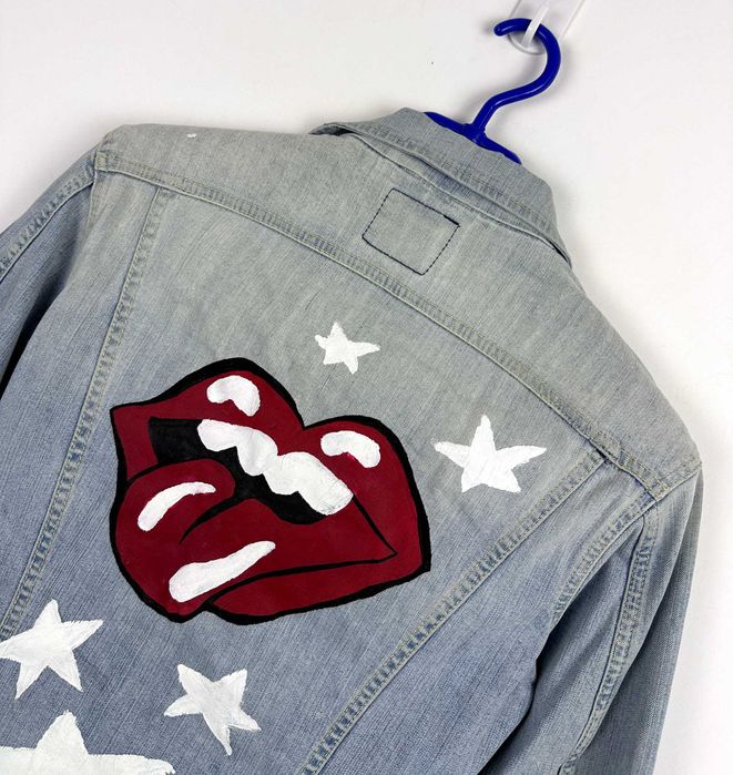 Kurtka jeansowa LEE The Rolling Stones katana damska r. S