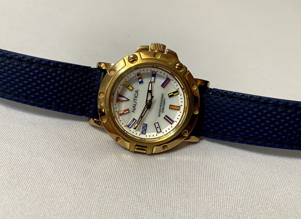 США Часы Nautica NAD-14007L годинник чоловічій жіночій