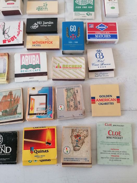 Coleção de Caixas de Fósforos