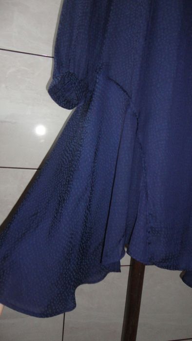 Granatowa sukienka H&M roz XL