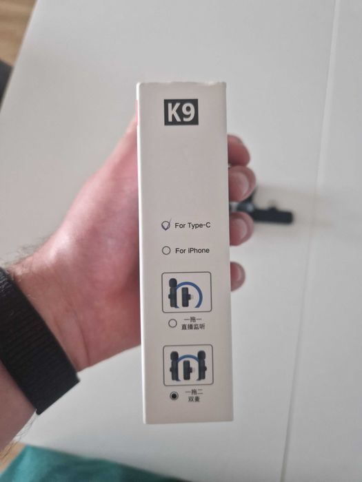 2x mikrofon bezprzewodowy krawatowy do androida