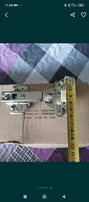 Zawiasy 4 sztuki-  1 zł za sztukę