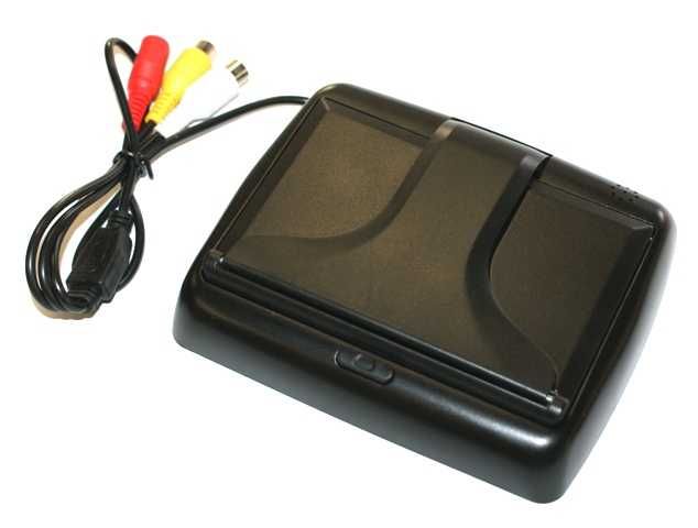 Monitor LCD 4,3 cala np. do kamer cofania , DVD