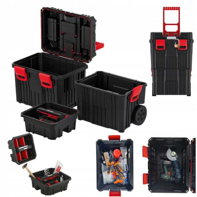 Ящик для інструментів на колесах 3 в 1 Kistenberg Heavy