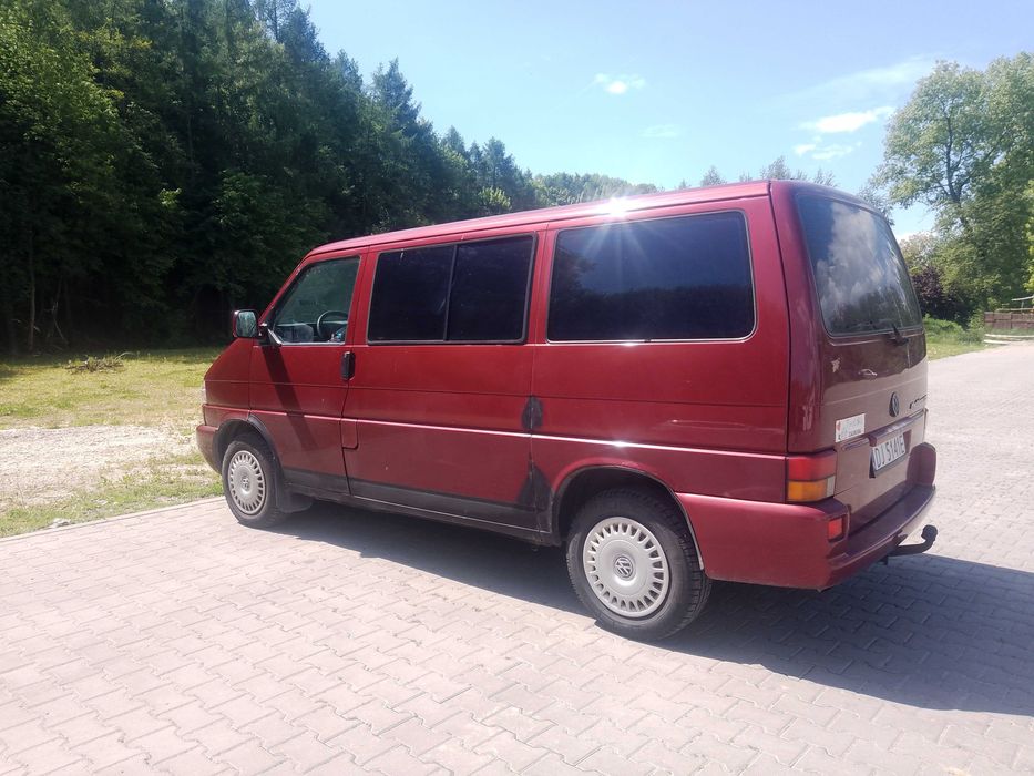 T4 WV Multivan Webasto 2x climatronik Łóżko Stolik kamper 7os