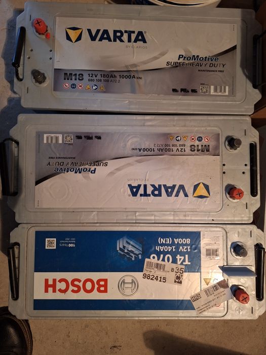 Акумулятор Varta 180Ah 1000A
