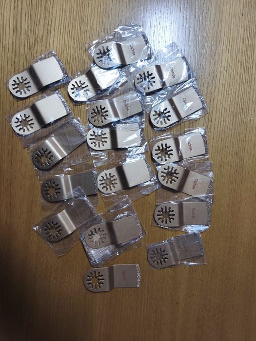 Conjunto 20 lâminas de serra oscilante com carboneto