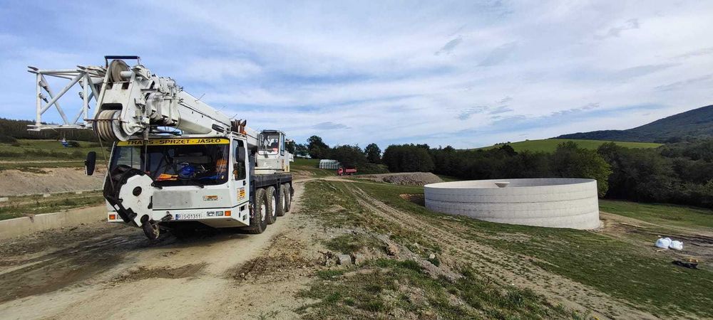 Usługi dźwigowe dźwig wynajem niskopodwozie Jasło Krosno Gorlice
