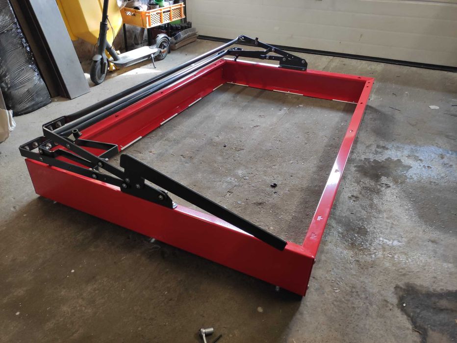 Plandeka ze stelażem RAUCH MDS/AXIS KUHN, nowa, producent