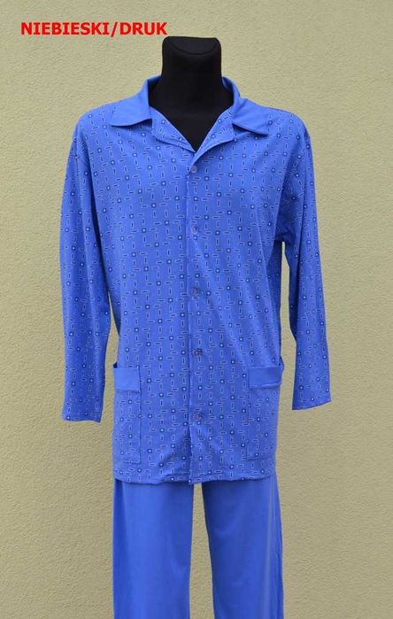 Piżama rozpinana męska S,M,L,XL,XXL