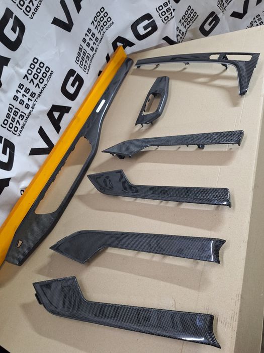 Декор планки Карбон Audi A4B9 S4B9 A5 S5 декор кабон ауди а4 а5 с4 с5