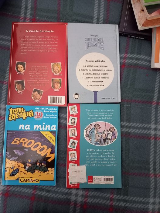 Livros de todos os tipos (5€)