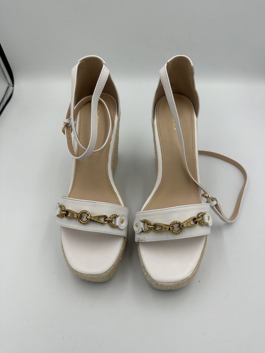 Sandały espadryle Wysokie Guess 39 skóra naruralna
