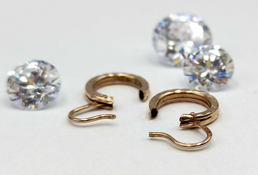 Klasyczne eleganckie i ponadczasowe Złote kolczyki kółka próba 585