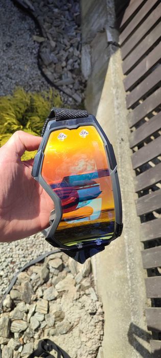 Gogle SCOTT - kolor szary, stan bardzo dobry