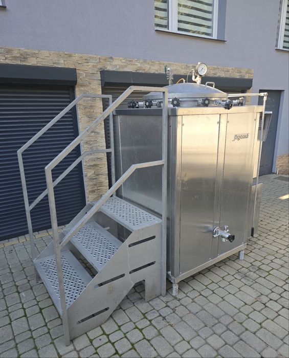 Autoklaw | Pasteryzator przemysłowy do Sterylizacji puszek i słoików