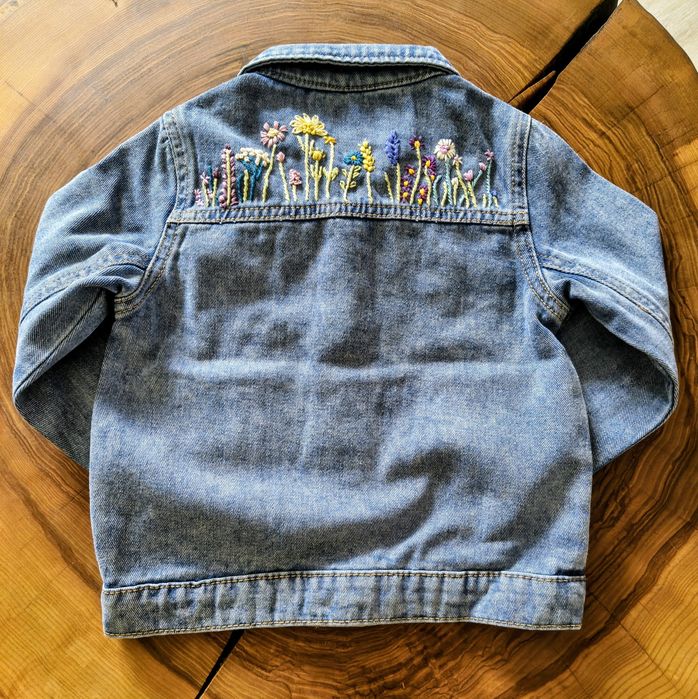 Kurtka jeansowa HANDMADE