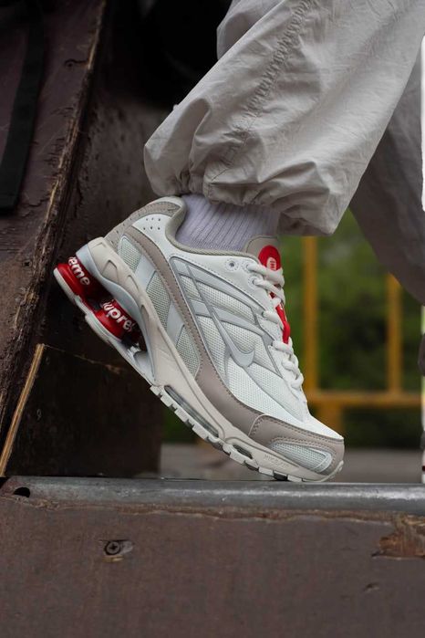 Чоловічі кросівки Nike Shox Ride 2 Supreme White Beige