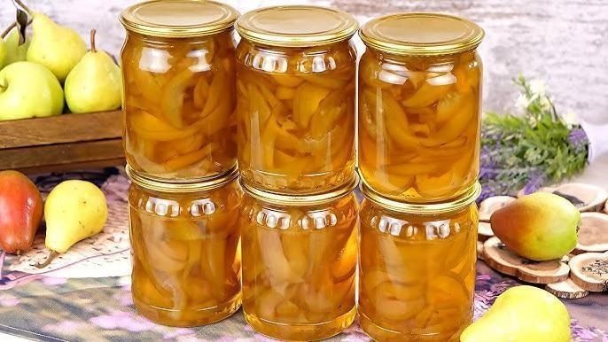 Грушевое  домашее варенье !