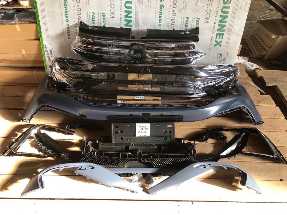 Бампер передний  в сборе Volkswagen Tiguan II  R-LINE 2016-2021