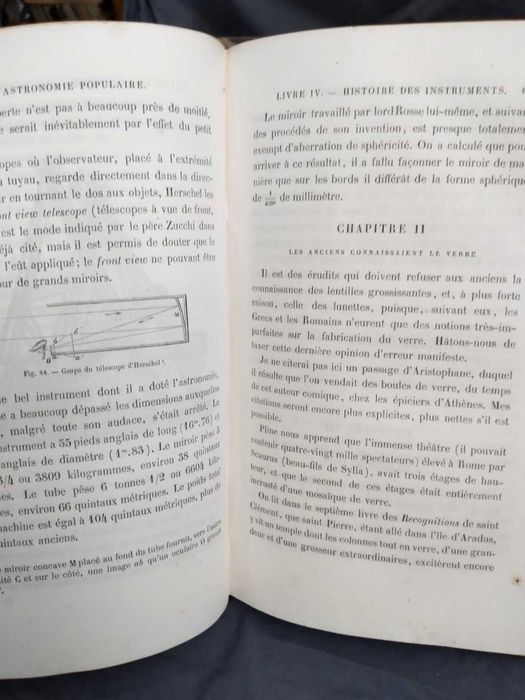 Astronomie populaire par François Arago -  4 volumes-T. O. Weigel Ed.