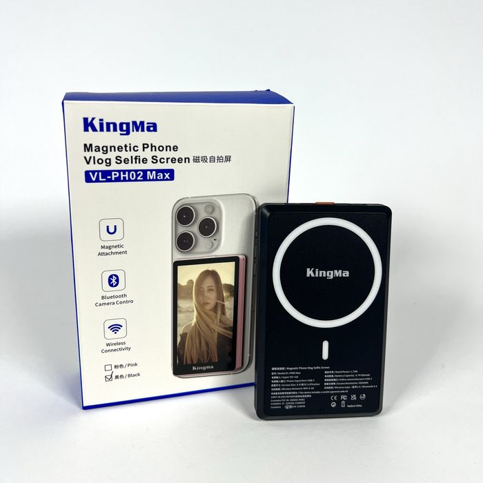 Kingma VL-PH02 Max vlog screen, селфі екран для смартфона(у наявності)