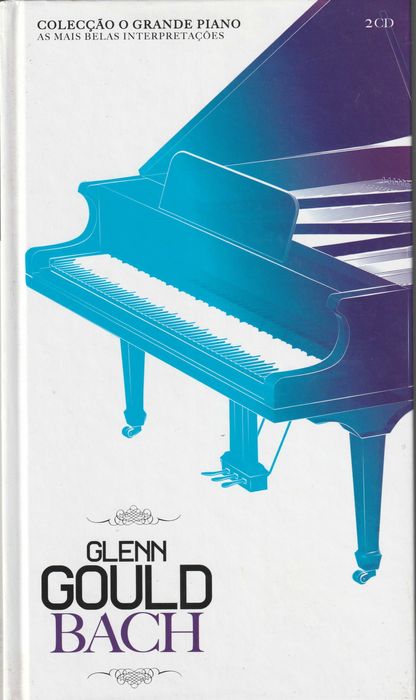 Livro + Cd Duplo - Colecção o Grande Piano - Glenn Gould - Bach