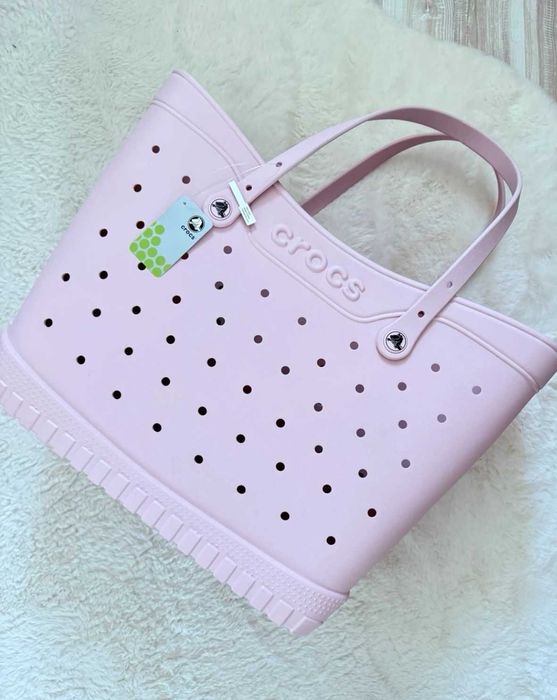 Torba crocs shopper bag idealna na lato na plażę