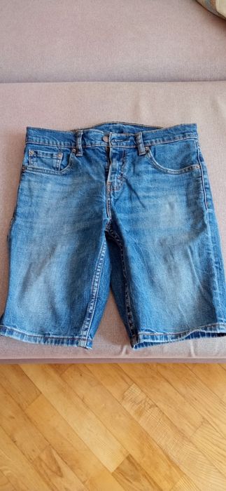 Джинсові шорти чоловічі levis