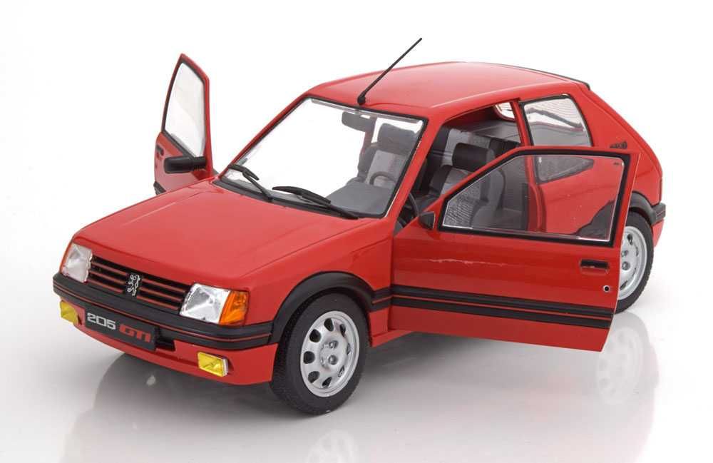 Peugeot 205 GTi (red) - Solido 1/18