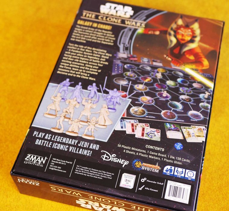 Star Wars: The Clone Wars | Jogo Tabuleiro