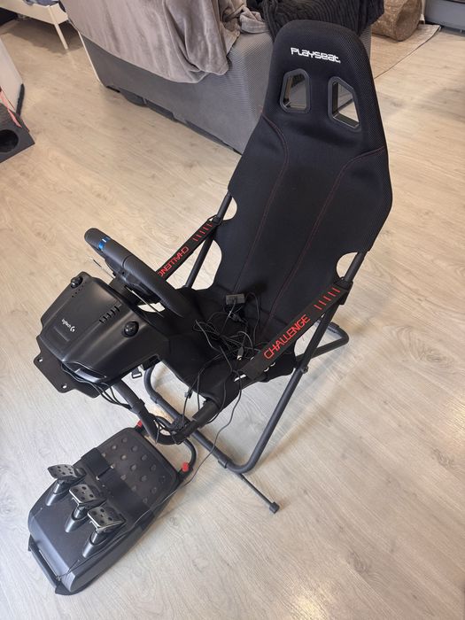 Cadeira playseat + volante G29