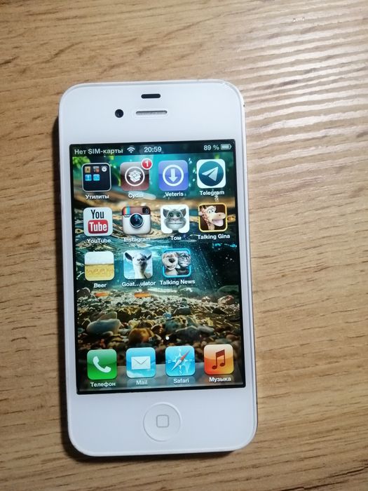 IPhone 4s на ios 6.1.3 працює Telegram та YouTube