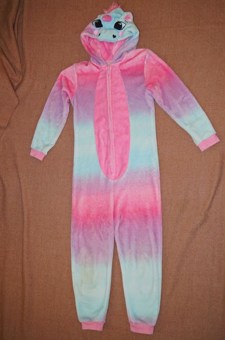 Кигуруми пижама слип Единорог George. Англия. Размер 146