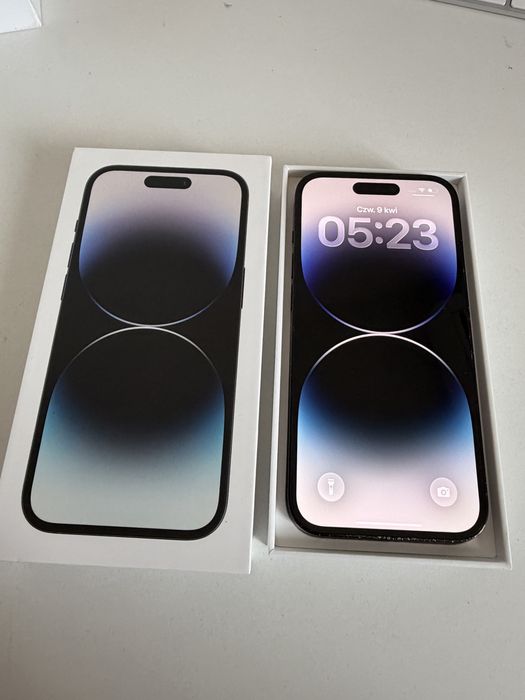 iPhone 14 Pro 128gb Black Oryginalna Bateria 100%