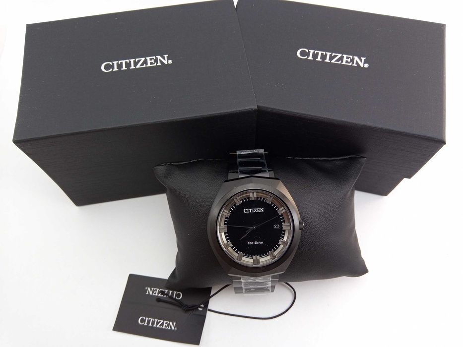 Японские мужские часы Citizen Eco-Drive BN1015-52E, сапфир, годинник