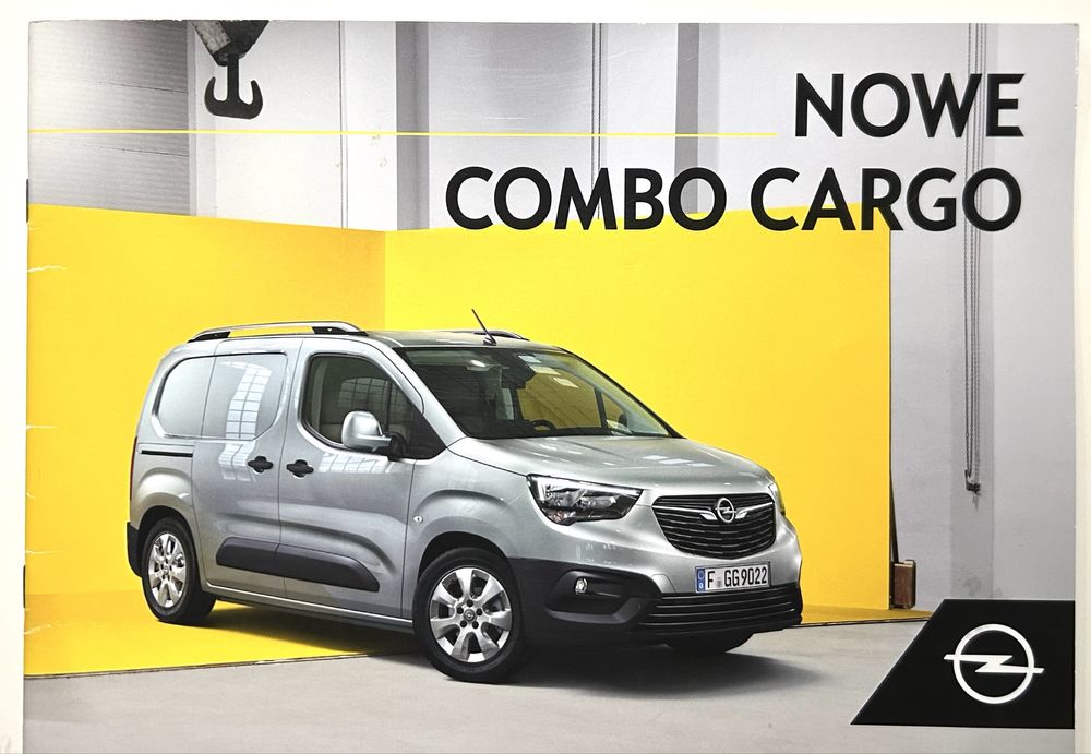 Opel Nowe Combo Cargo Prospekt Katalog Język Polski