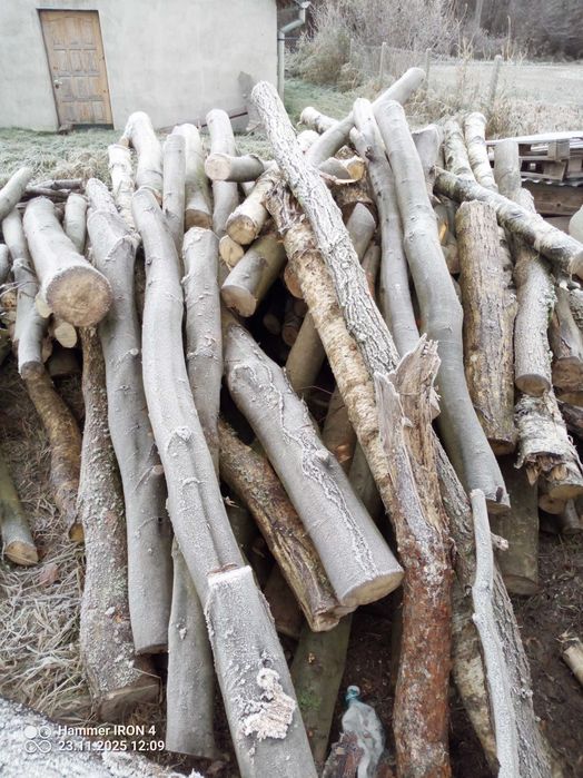 Drewno opałowe, kominkowe mieszane buk i brzoza