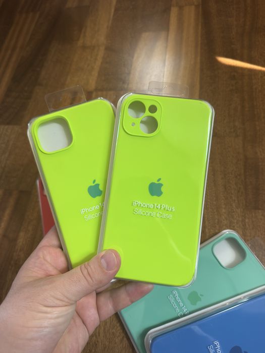 Чехол Silicone case iphone 14 plus, 15 plus