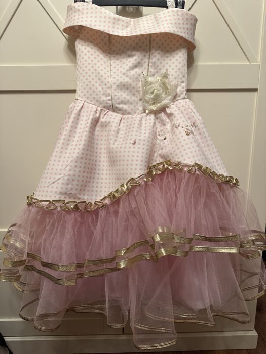 Детское новогоднее платье