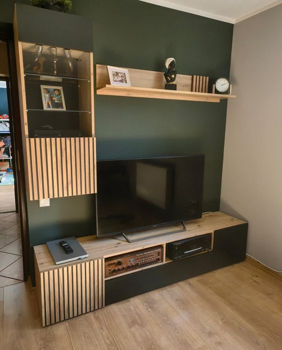 Meble do salonu, RTV, meblościanka, 200cm