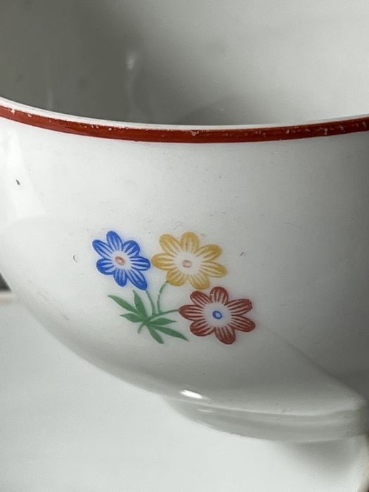 Franz hutte huta franciszka przedwojenna porcelana śląska secesja B31