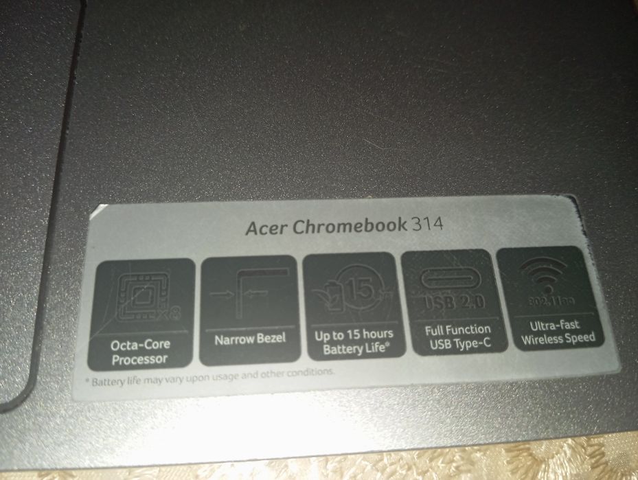 Estou vender Chromebook 314