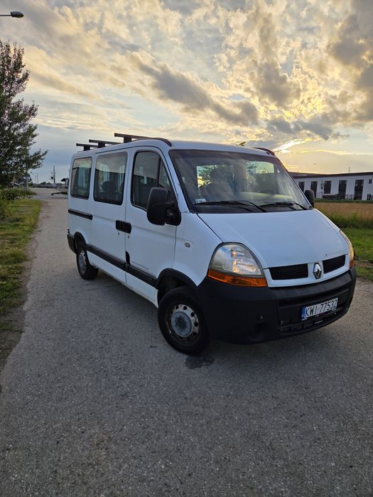 Renault master 1.9dci klimatyzacja 9 osób.