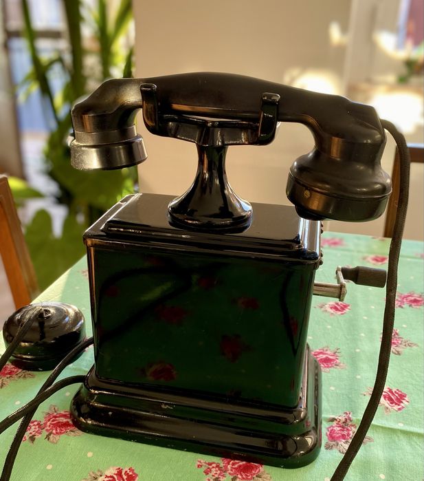 Telefone Antigo Manivela Décadas de 1910/30