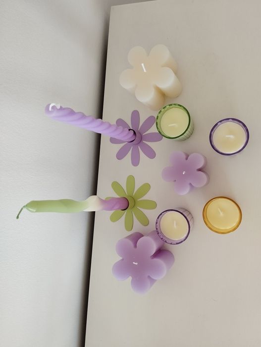Conjunto de velas lindíssimo