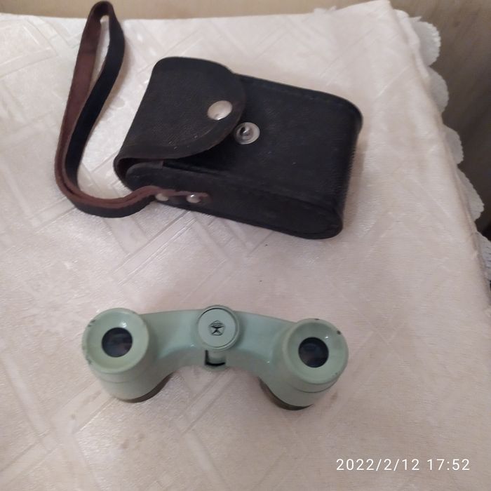 бинокль театральный, салатовый, 2.5 увеличение