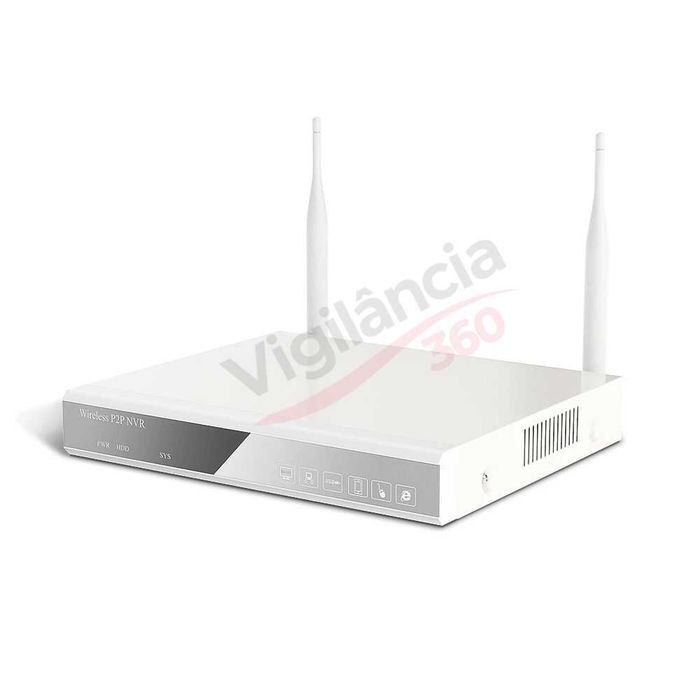 Kit CCTV WiFi 4 Câmaras FullHD Tuya Smart Life Visão Noturna - NOVAS