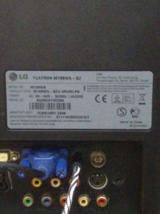 Телевизор\монитор LG Flatron 19"