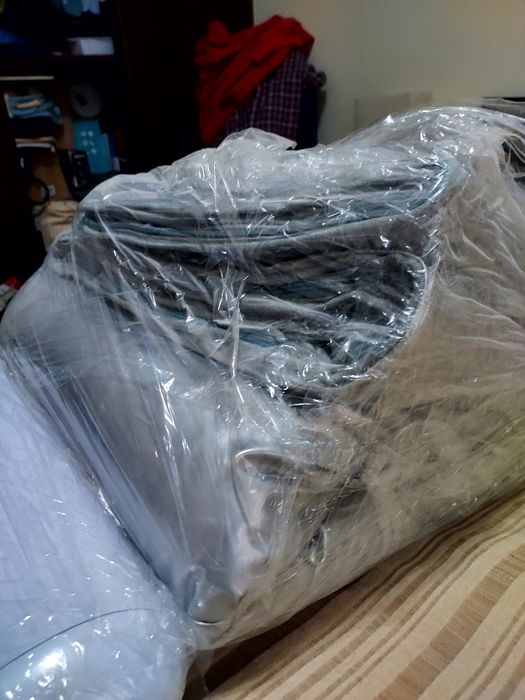 Corpo de sauna como novo